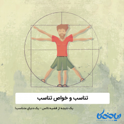 تناسب و خواص تناسب : یک نتیجه از قضیه تالس - یک دنیای متناسب!